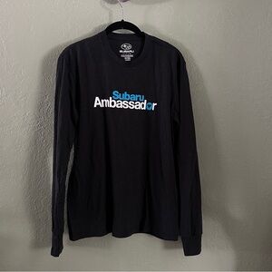 Subaru Ambassador - Long Sleeve Tee - Grey - Unisex - Small